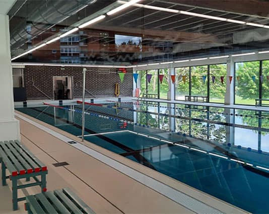 Installation Piscine Communale de Binche
